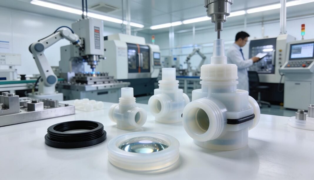 silicone valve seal